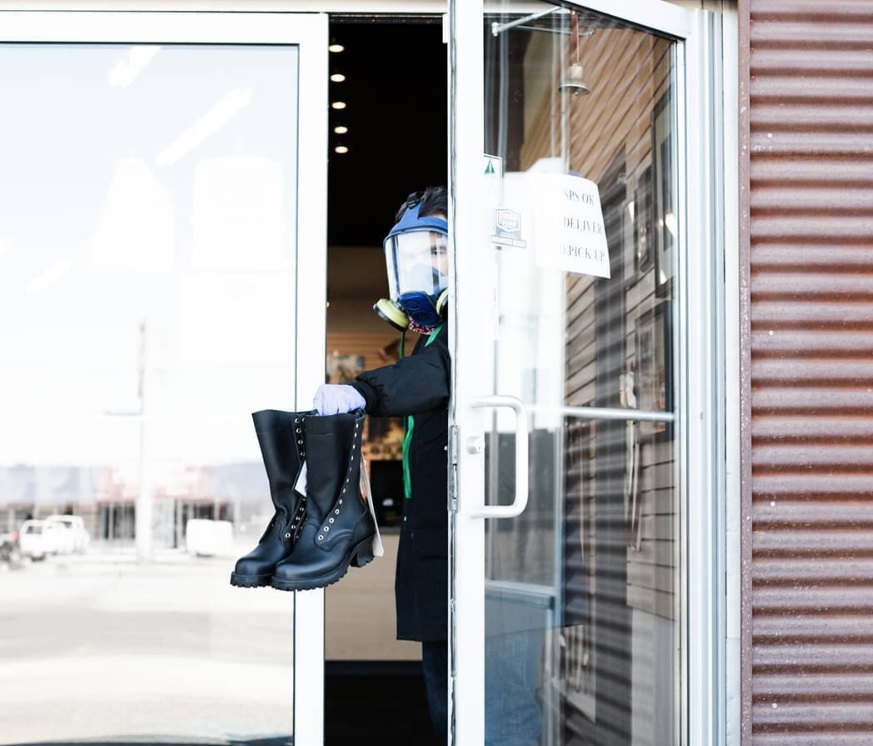 curbside pickup for your nicks work boots