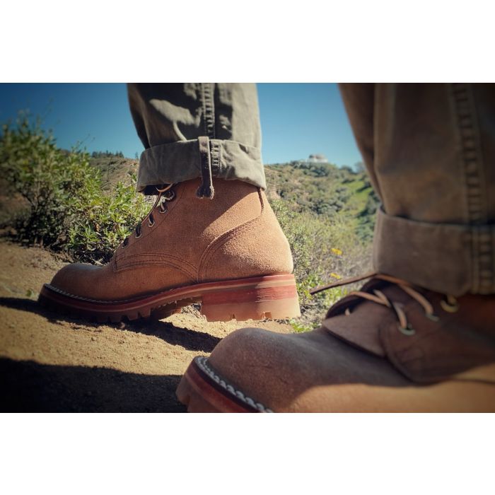 Nicks Howard in Tan RO being used for hiking