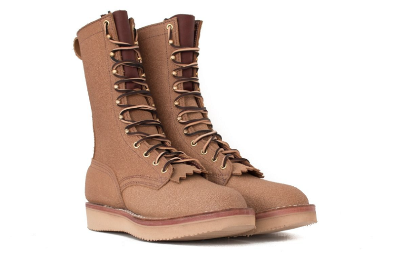 wedge sole construction work boots